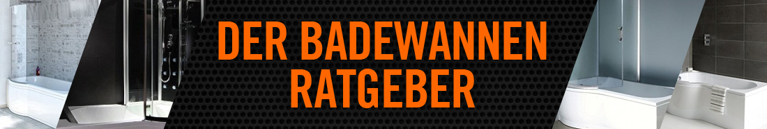 Badewanne mit Dusche